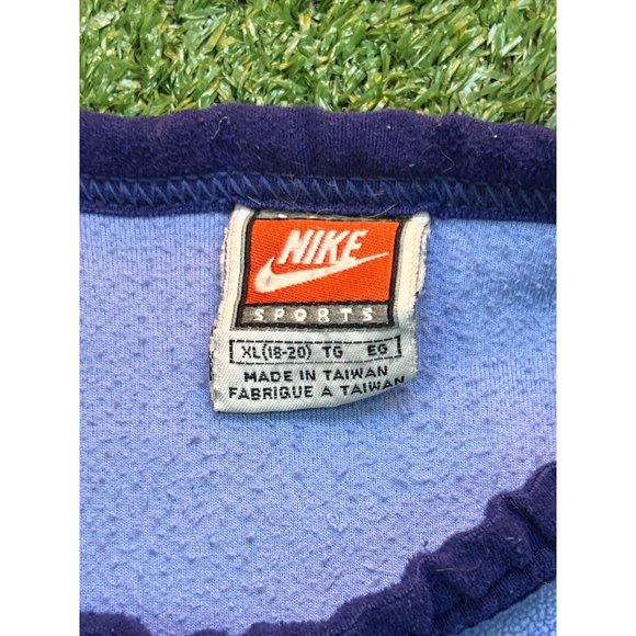 Vintage Nike Team Basketball Y2K‎ Fleece Crewneck Sweatshirt Blue  Mens Size XL - Picture 3 of 4